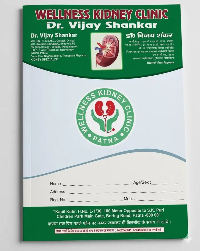 Wellness Kidney Clinic prescription pad